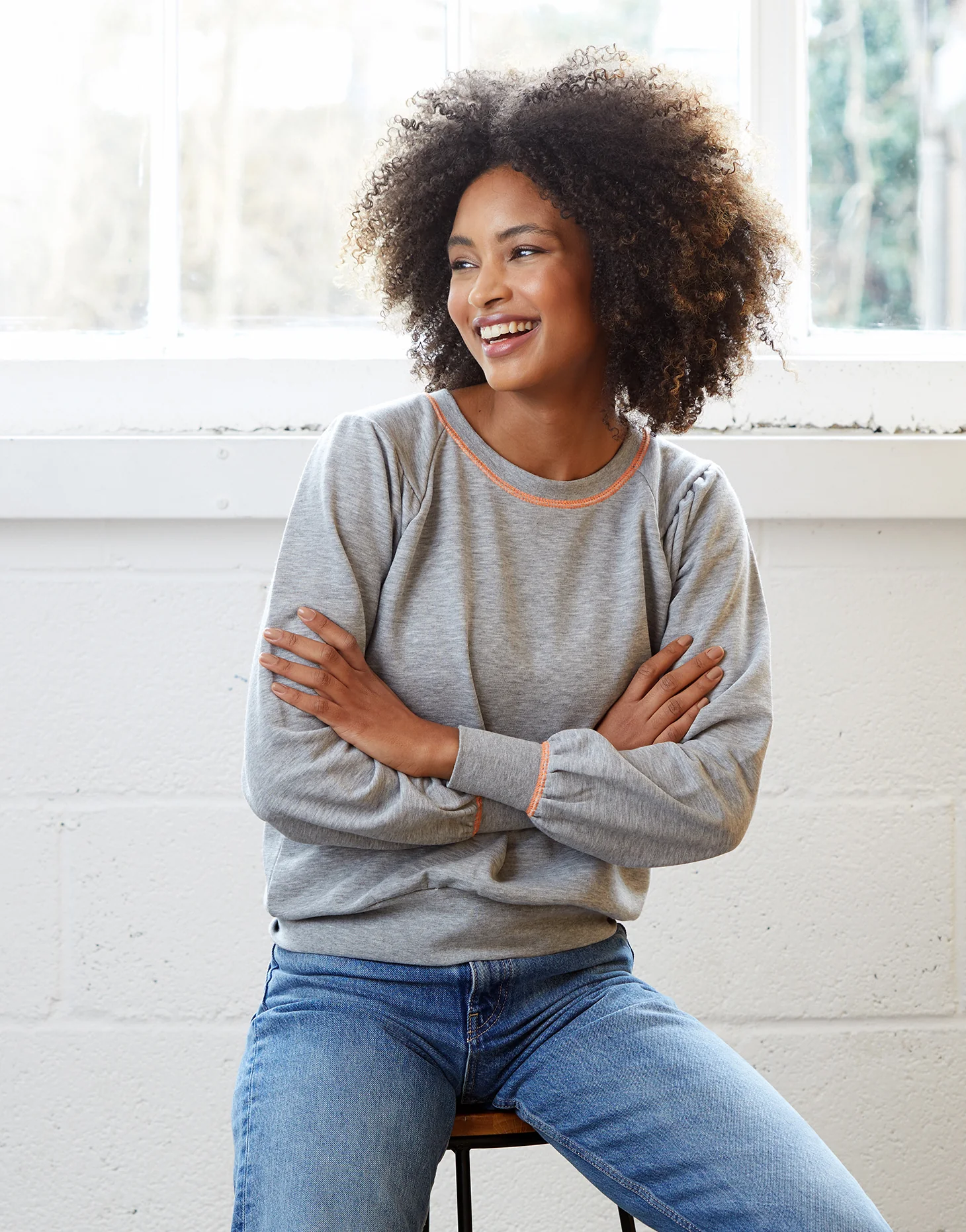 beau sweatshirt - grey - Image 2