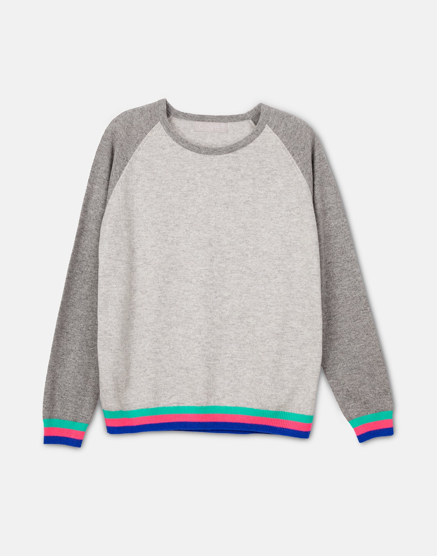 carmen cashmere jumper - grey - Image 3