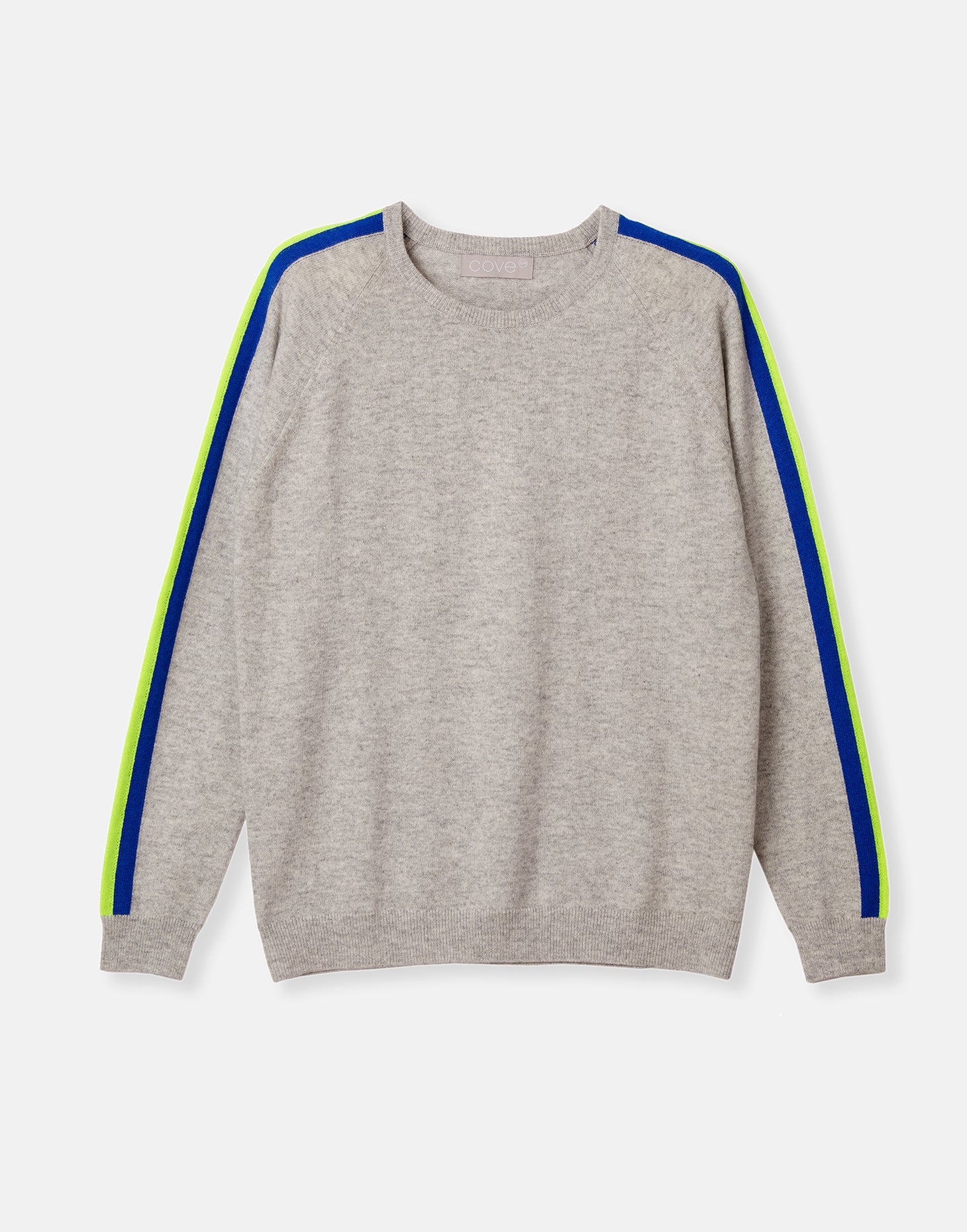 evie cashmere jumper - grey - Image 4