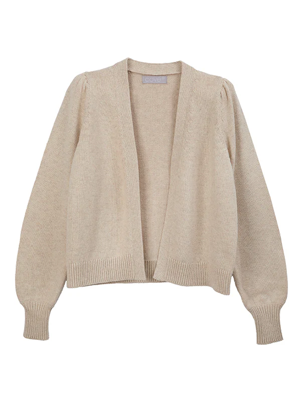 kaia boxy cardigan - oatmeal - Image 5
