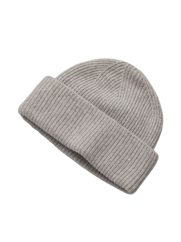 letterbox gift cashmere ribbed beanie - Image 5