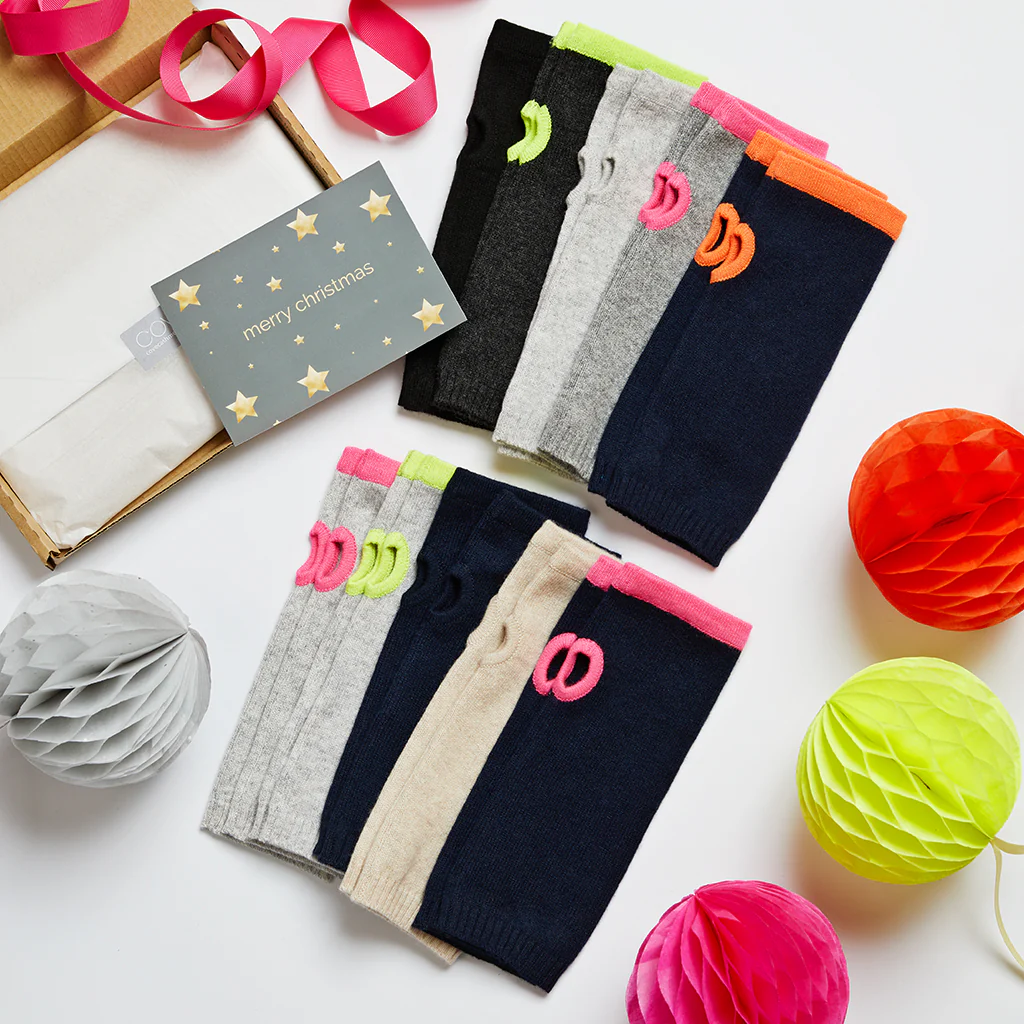 letterbox gift cashmere wrist warmers - Image 7