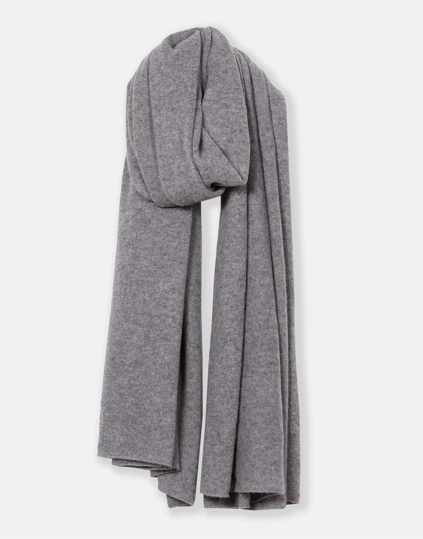 lola cashmere travel wrap - dark grey - Image 6