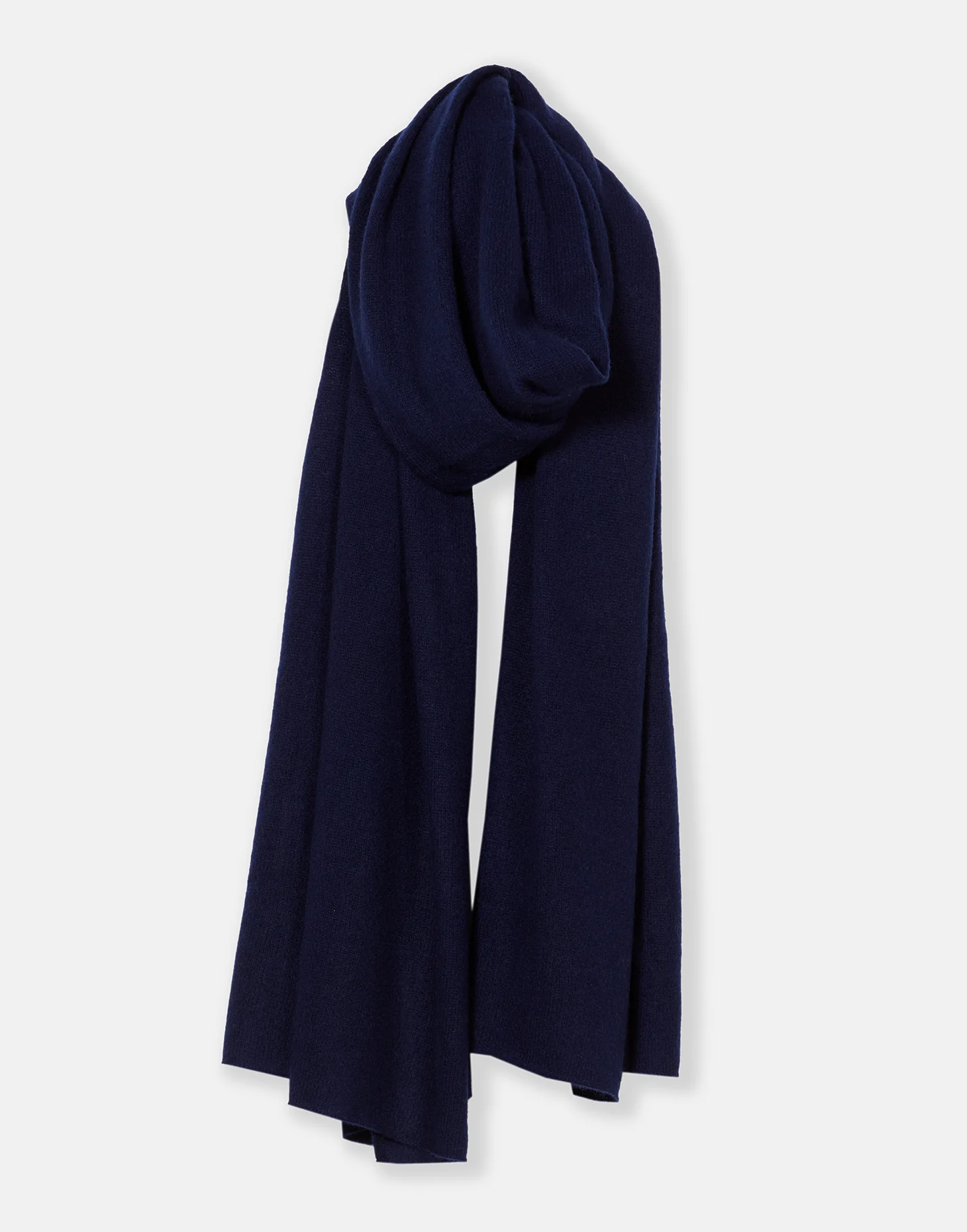 lola cashmere travel wrap - navy - Image 7