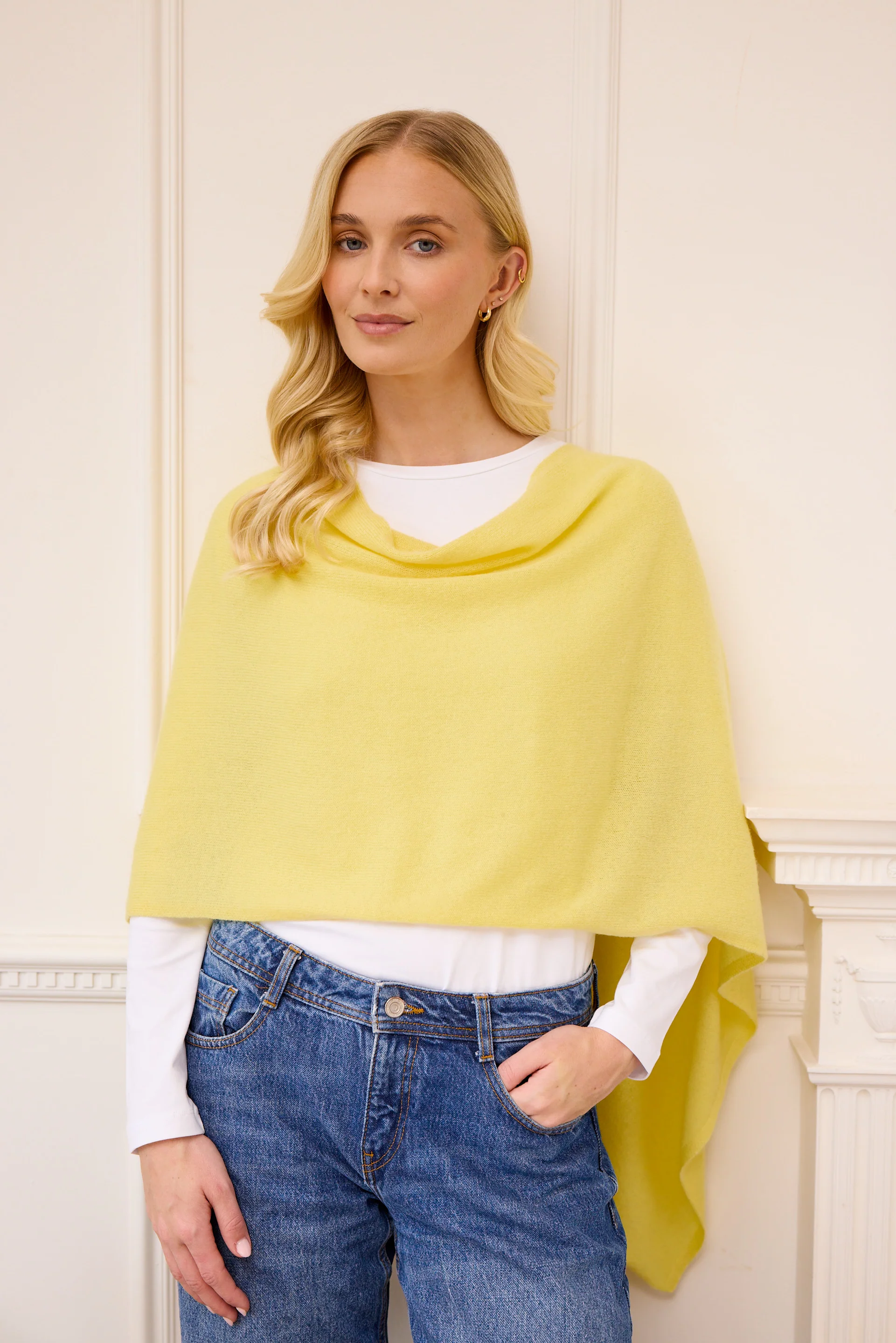 lucy 4-way cashmere poncho - Image 6