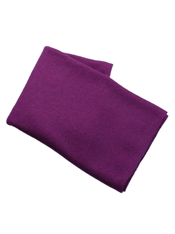 lucy 4-way cashmere poncho - purple - Image 8