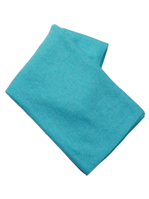 lucy 4-way cashmere poncho - aqua - Image 6
