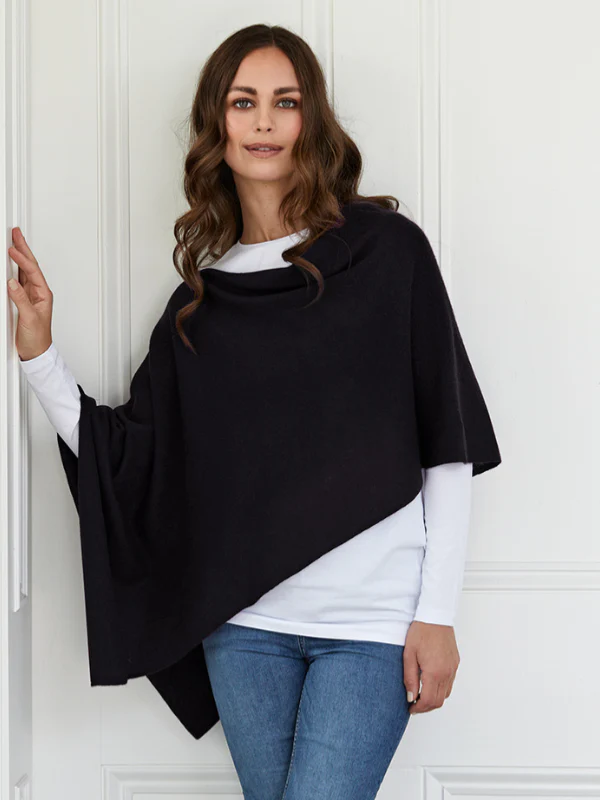 lucy 4-way cashmere poncho - Image 10
