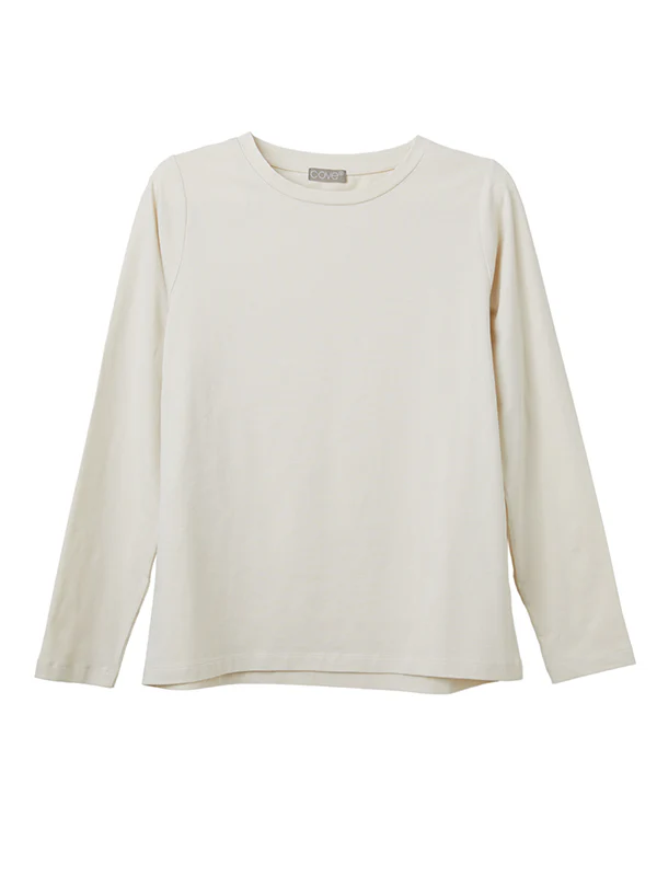 relaxed fit tee - stone - Image 3