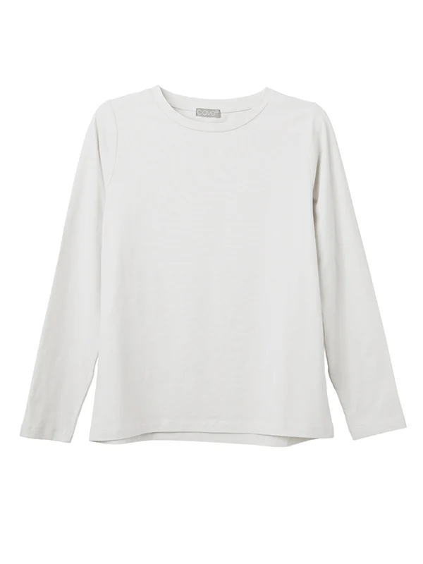 relaxed fit tee - white - Image 3