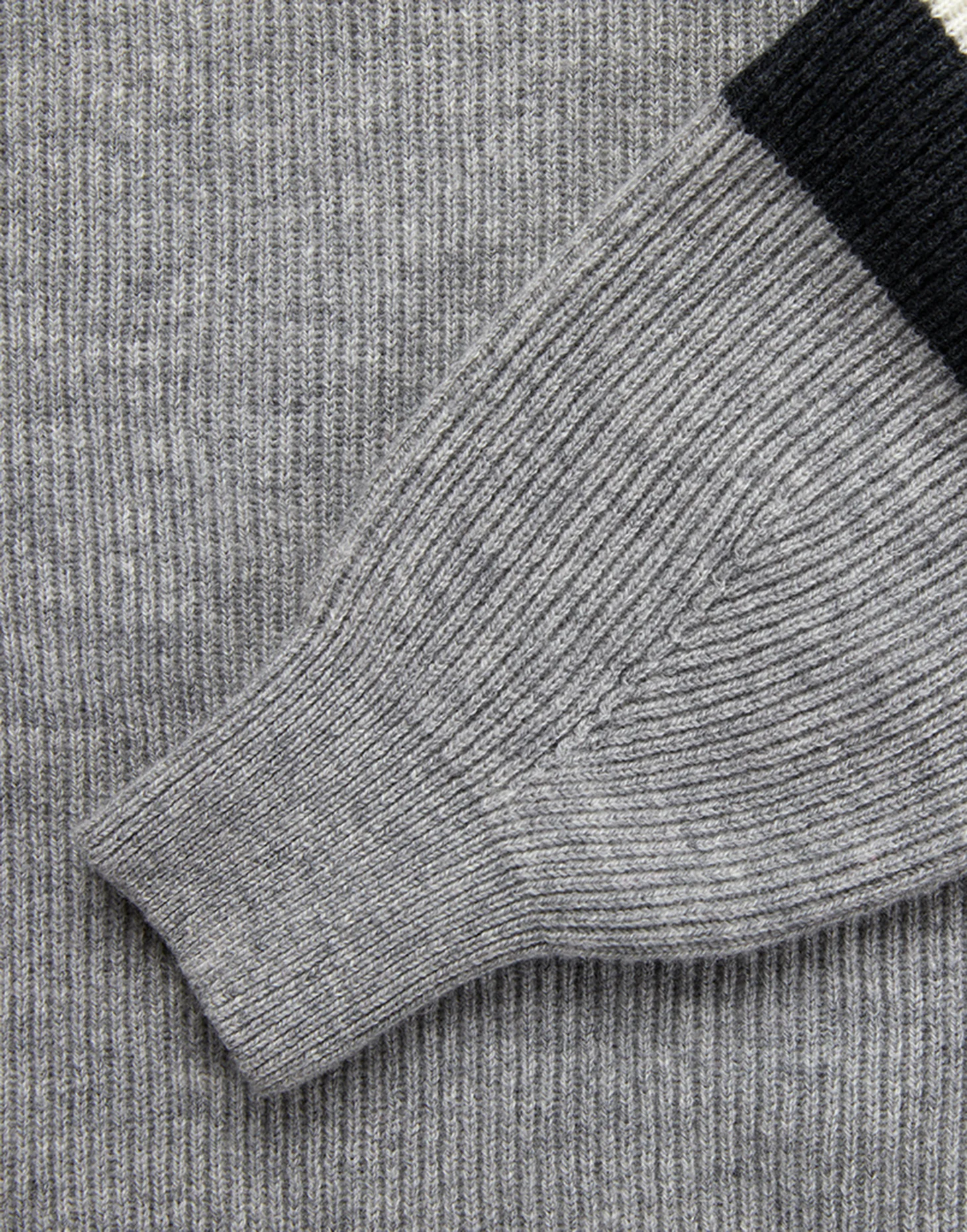 rosa roll neck jumper - grey - Image 6